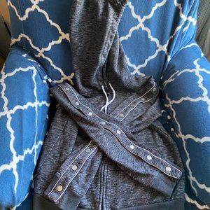 Victoria Secret PINK Hoodie Zipper Snap Wrists